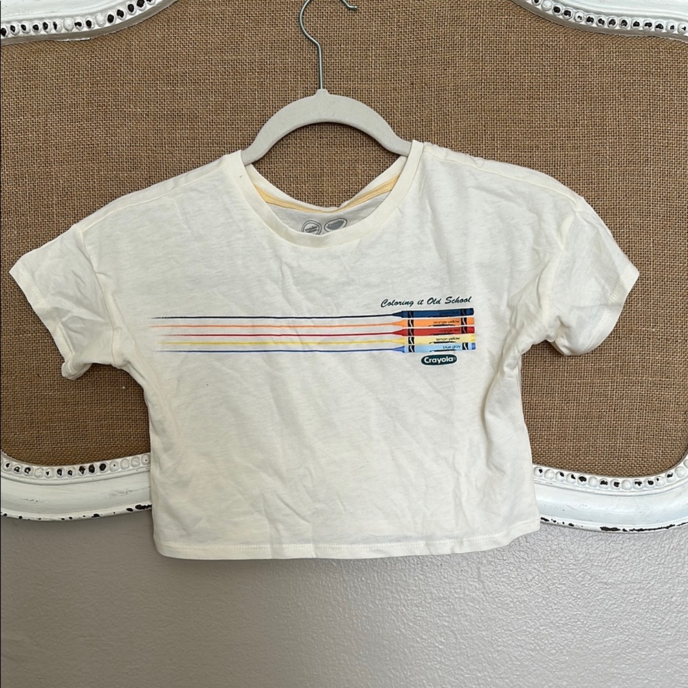 Cream Graphic Kids T-Shirt